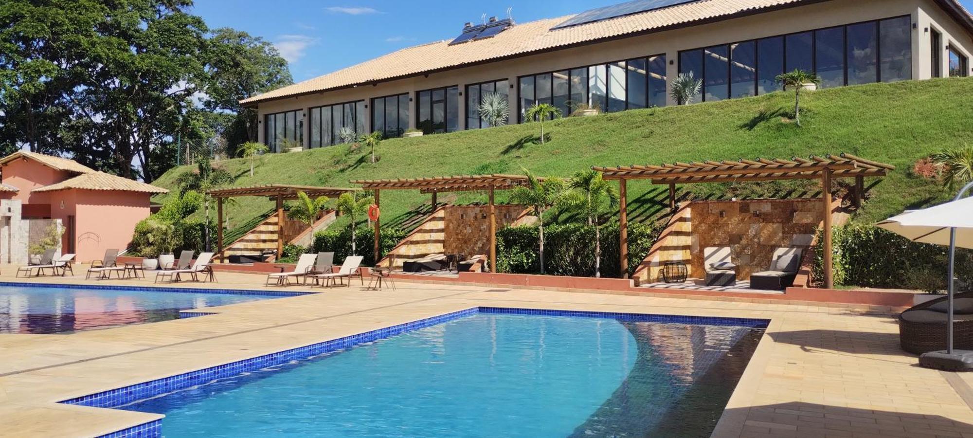 Hotel Chales Capitanias Águas de Lindóia Eksteriør billede